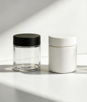 CR GLASS JAR-3OZ