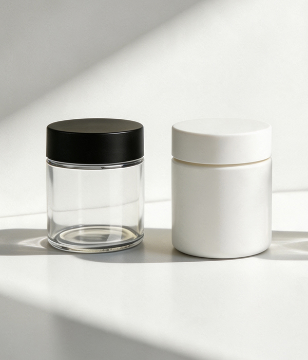 CR GLASS JAR-3OZ